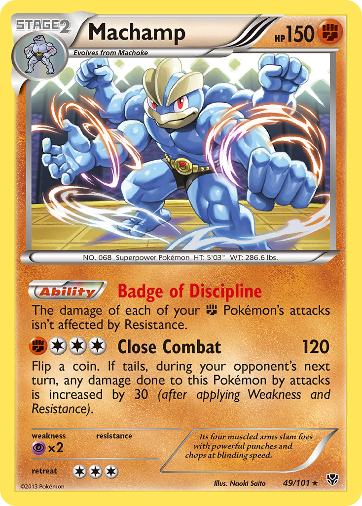 Machamp (49/101) [Black & White: Plasma Blast] | Devastation Store