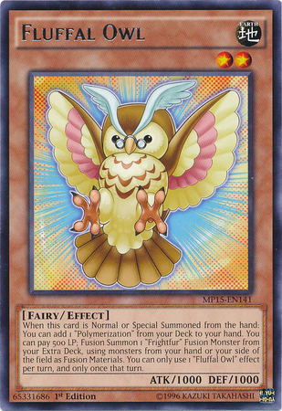 Fluffal Owl [MP15-EN141] Rare | Devastation Store