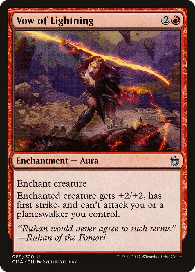 Vow of Lightning [Commander Anthology] | Devastation Store