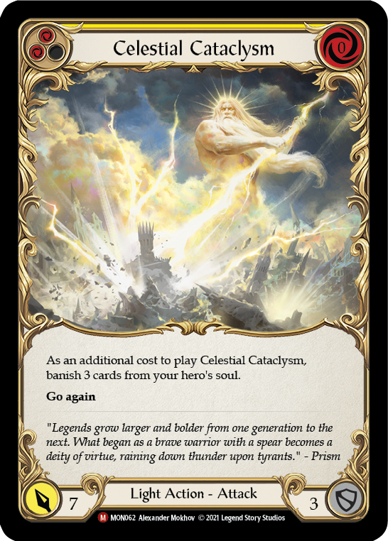 Celestial Cataclysm [MON062] 1st Edition Normal - Devastation Store | Devastation Store