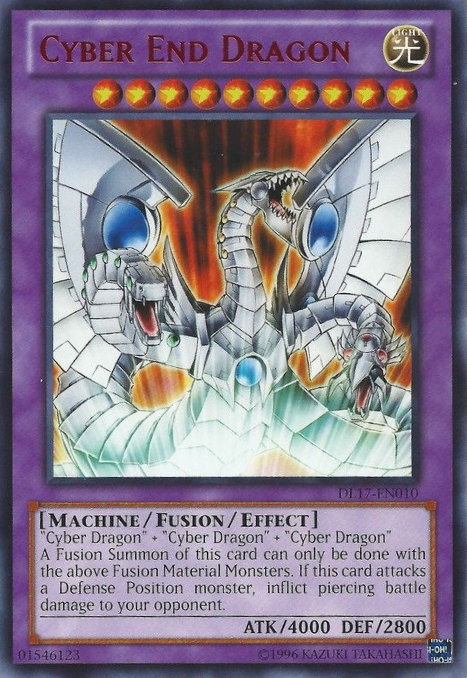 Cyber End Dragon (Red) [DL17-EN010] Rare | Devastation Store