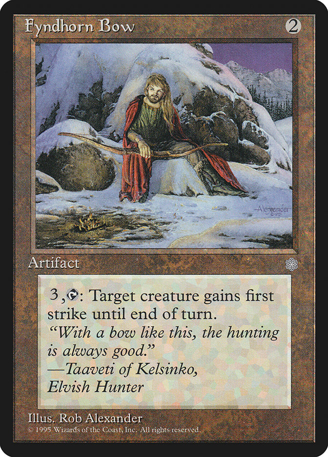 Fyndhorn Bow [Ice Age] - Devastation Store | Devastation Store