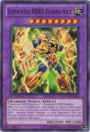 Elemental HERO Plasma Vice [LCGX-EN066] Common | Devastation Store