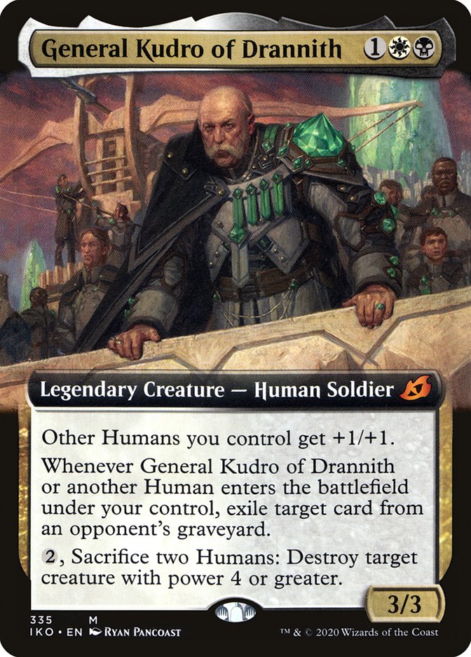 General Kudro of Drannith (Extended Art) [Ikoria: Lair of Behemoths] | Devastation Store