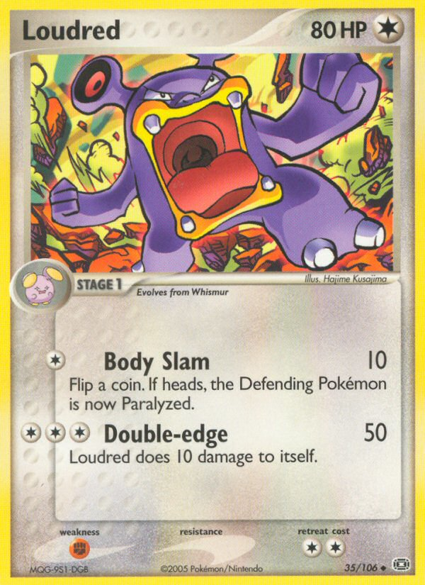 Loudred (35/106) [EX: Emerald] | Devastation Store
