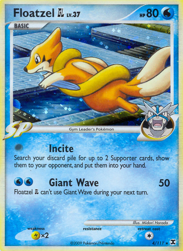 Floatzel GL (4/111) [Platinum: Rising Rivals] | Devastation Store