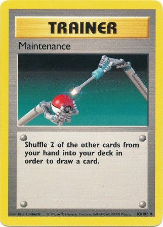 Maintenance (83/102) [Base Set Unlimited] | Devastation Store