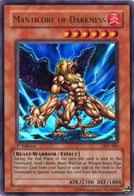 Manticore of Darkness [IOC-067] Ultra Rare | Devastation Store