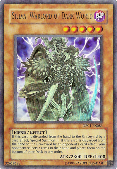 Sillva, Warlord of Dark World [DR04-EN083] Ultra Rare | Devastation Store