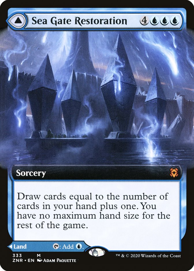 Sea Gate Restoration // Sea Gate, Reborn (Extended) [Zendikar Rising] | Devastation Store