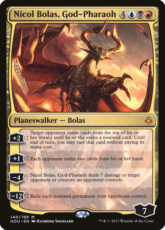 Nicol Bolas, God-Pharaoh [Hour of Devastation] | Devastation Store