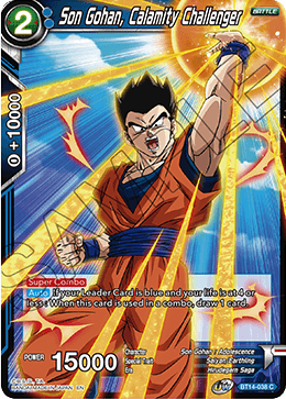 Son Gohan, Calamity Challenger (BT14-038) [Cross Spirits] | Devastation Store