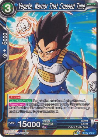 Vegeta, Warrior That Crossed Time (BT10-042) [Rise of the Unison Warrior 2nd Edition] | Devastation Store