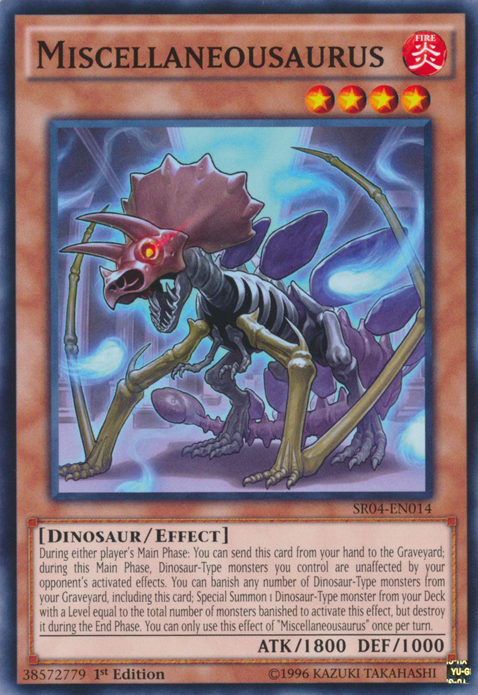 Miscellaneousaurus [SR04-EN014] Common | Devastation Store