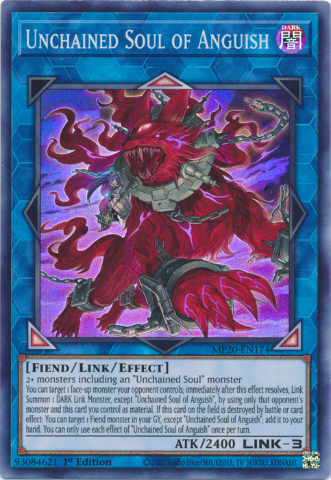 Unchained Soul of Anguish [MP20-EN174] Super Rare | Devastation Store