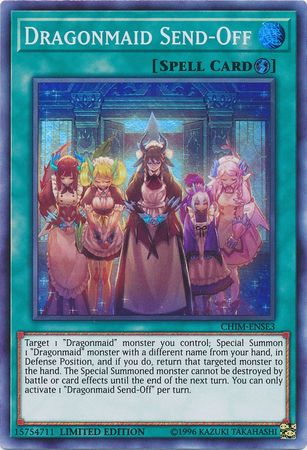 Dragonmaid Send-Off [CHIM-ENSE3] Super Rare | Devastation Store