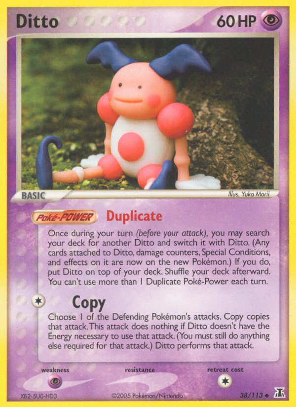 Ditto (38/113) [EX: Delta Species] | Devastation Store