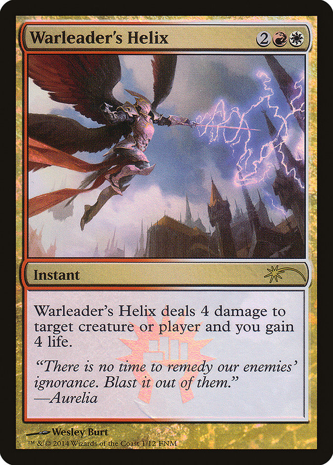 Warleader's Helix [Friday Night Magic 2014] | Devastation Store