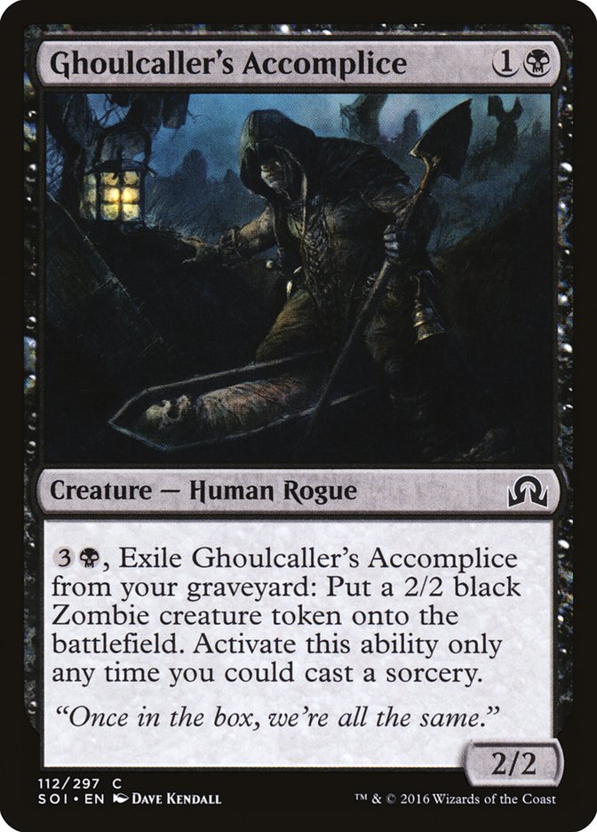 Ghoulcaller's Accomplice [Shadows over Innistrad] - Devastation Store | Devastation Store