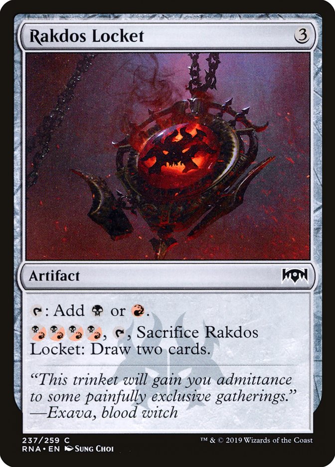 Rakdos Locket [Ravnica Allegiance] | Devastation Store