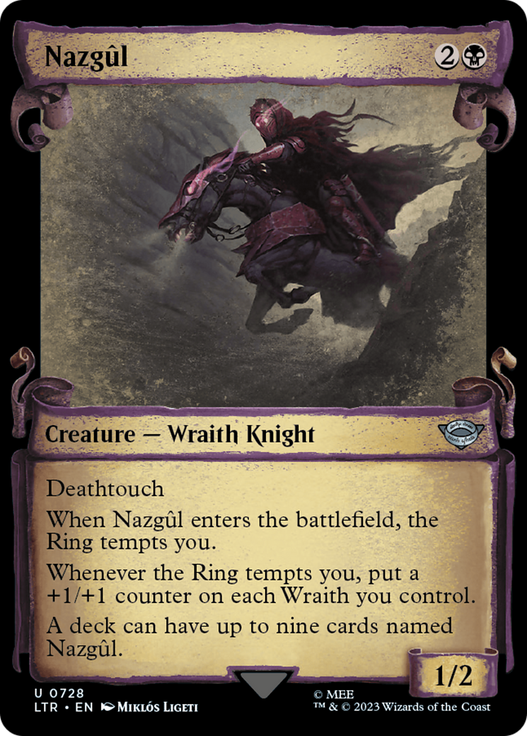 Nazgul (0728) [The Lord of the Rings: Tales of Middle-Earth Showcase Scrolls] | Devastation Store