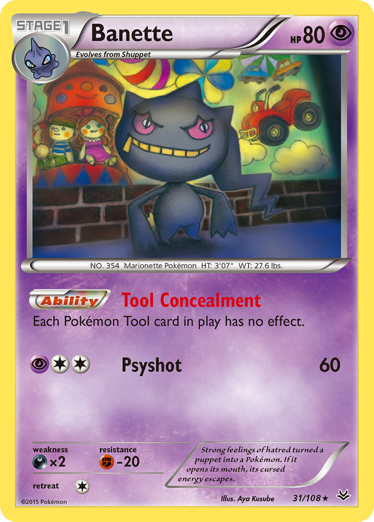 Banette (31/108) [XY: Roaring Skies] | Devastation Store