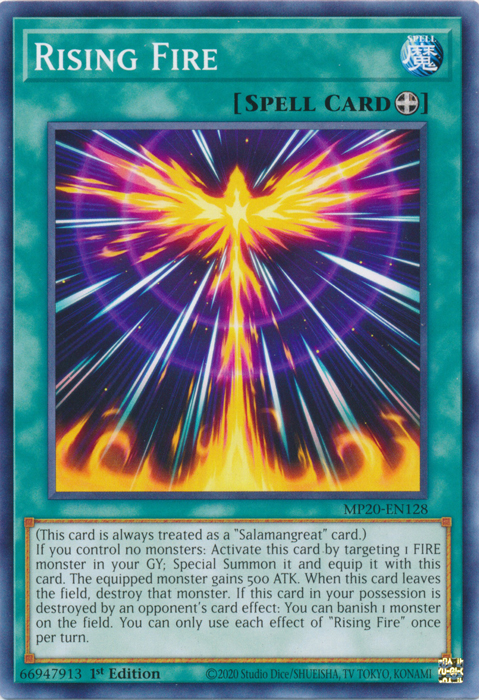 Rising Fire [MP20-EN128] Common | Devastation Store