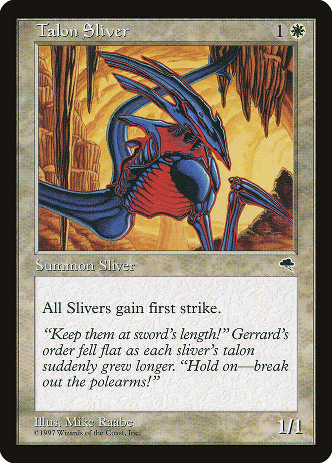 Talon Sliver [Tempest] | Devastation Store