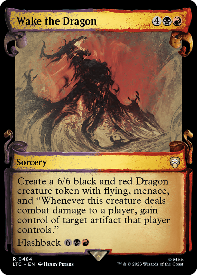 Wake the Dragon [The Lord of the Rings: Tales of Middle-Earth Commander Showcase Scrolls] | Devastation Store