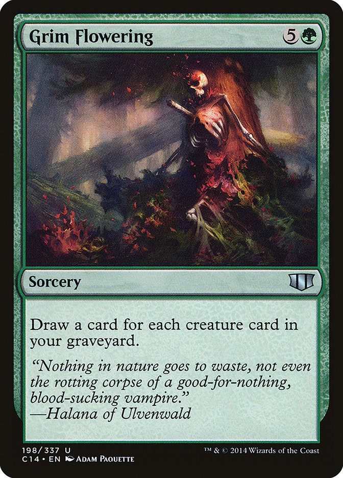 Grim Flowering [Commander 2014] | Devastation Store