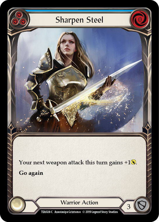 Sharpen Steel (Blue) [TEA024-C] Normal - Devastation Store | Devastation Store
