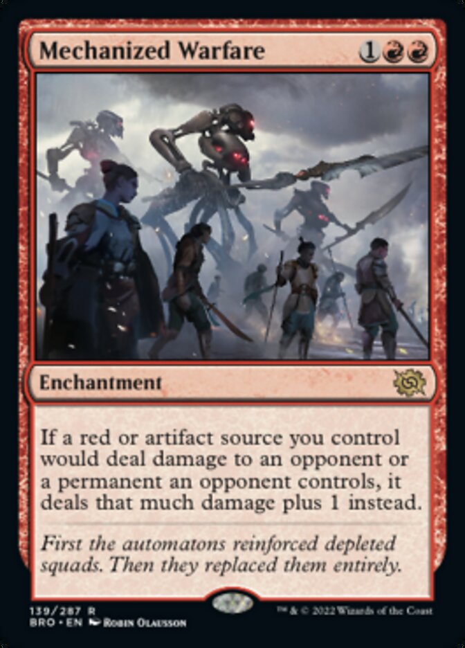Mechanized Warfare [The Brothers' War] | Devastation Store
