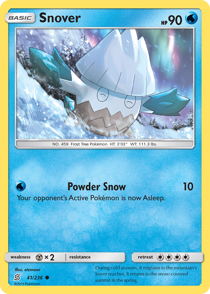 Snover (41/236) [Sun & Moon: Unified Minds] | Devastation Store