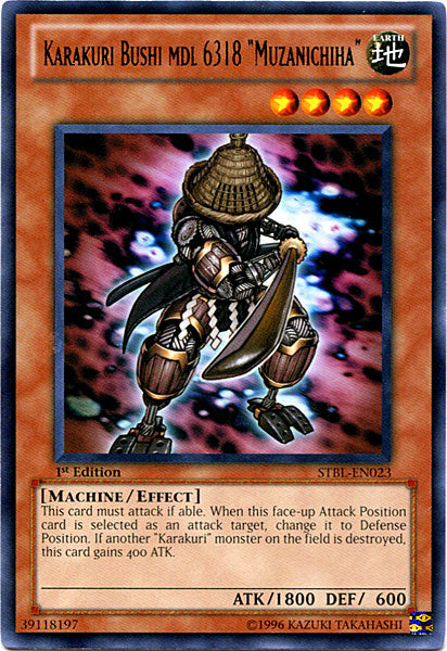 Karakuri Bushi mdl 6318 Muzanichiha [STBL-EN023] Rare | Devastation Store