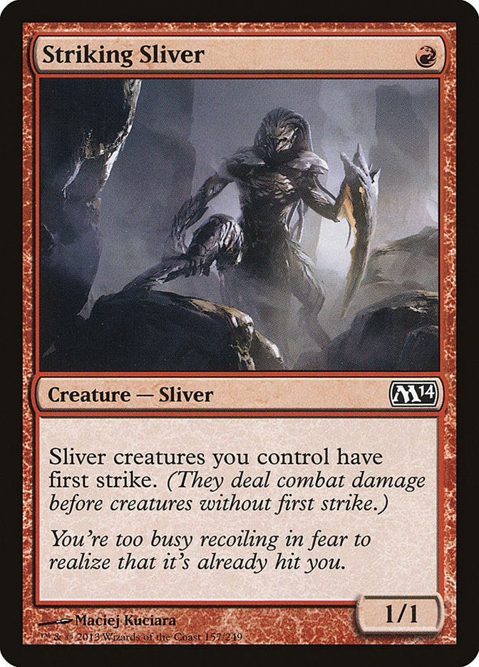 Striking Sliver [Magic 2014] - Devastation Store | Devastation Store