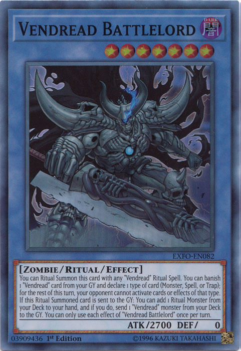 Vendread Battlelord [EXFO-EN082] Super Rare | Devastation Store