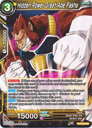 Hidden Power Great Ape Fasha [BT3-098] | Devastation Store