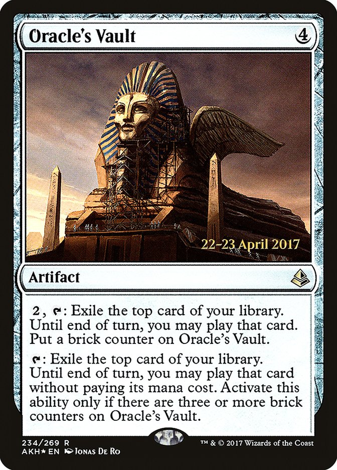 Oracle's Vault  [Amonkhet Prerelease Promos] - Devastation Store | Devastation Store