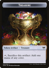 Treasure // Clue Double-sided Token [Pioneer Challenger Decks 2022] | Devastation Store