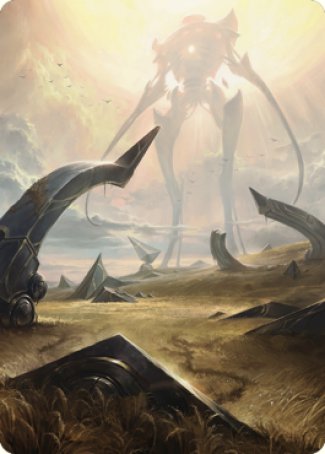 Plains (1) Art Card [The Brothers' War Art Series] | Devastation Store