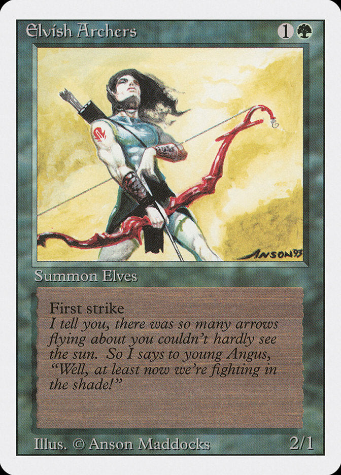 Elvish Archers [Revised Edition] - Devastation Store | Devastation Store