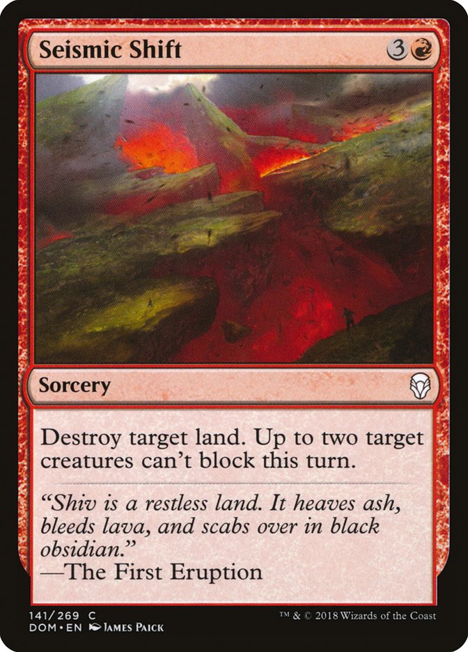 Seismic Shift [Dominaria] | Devastation Store