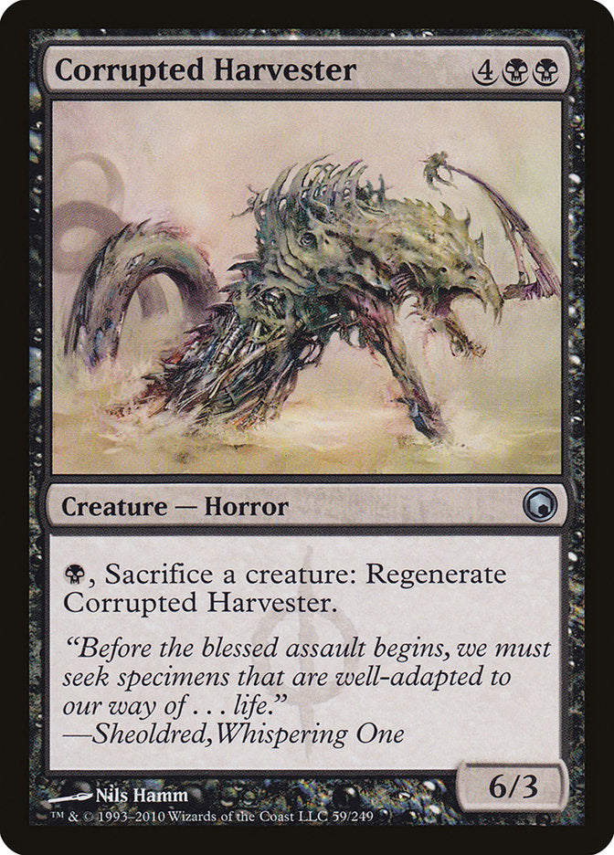 Corrupted Harvester [Scars of Mirrodin] | Devastation Store
