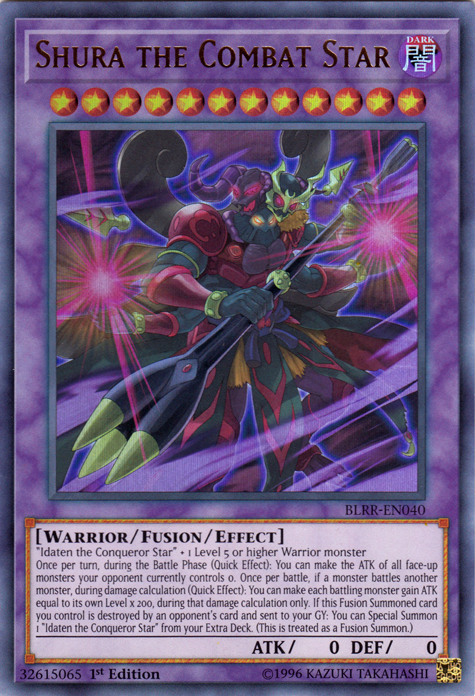 Shura the Combat Star [BLRR-EN040] Ultra Rare | Devastation Store