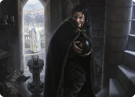 Grima, Saruman's Footman Art Card [The Lord of the Rings: Tales of Middle-earth Art Series] | Devastation Store
