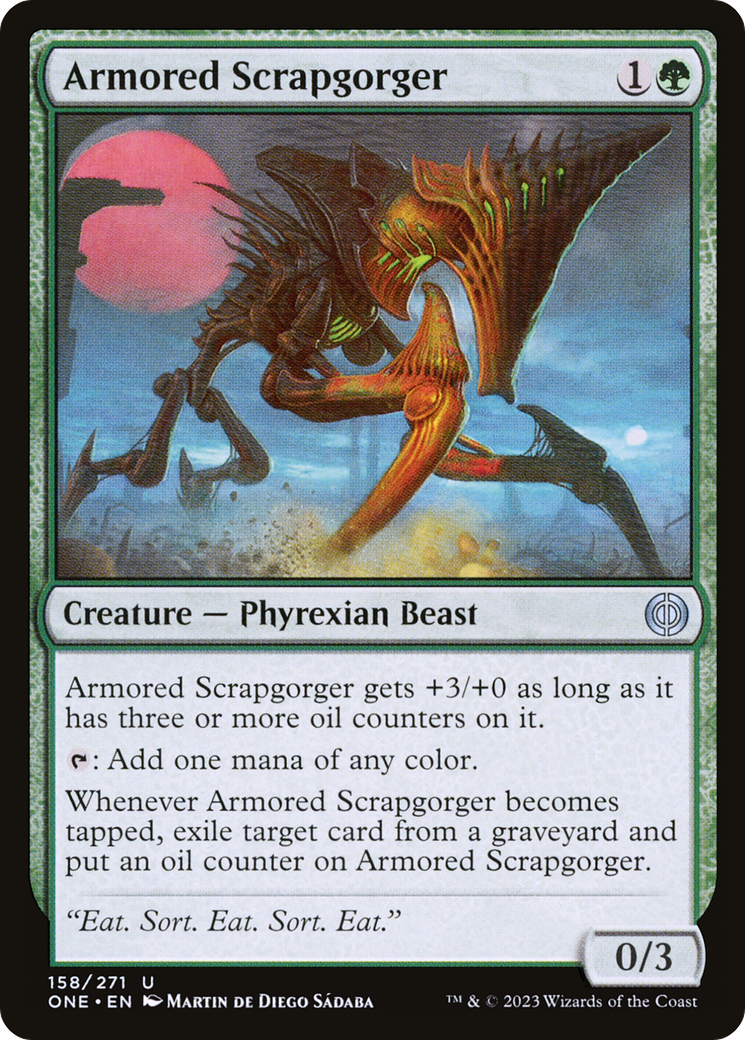 Armored Scrapgorger [Phyrexia: All Will Be One] | Devastation Store