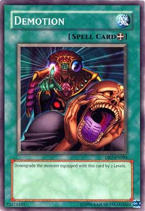 Demotion [DR1-EN084] Common | Devastation Store