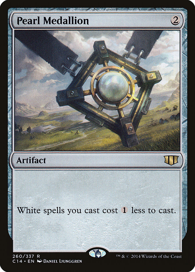 Pearl Medallion [Commander 2014] | Devastation Store