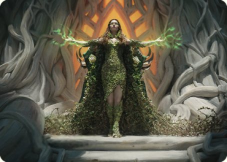 Titania, Voice of Gaea Art Card [The Brothers' War Art Series] | Devastation Store