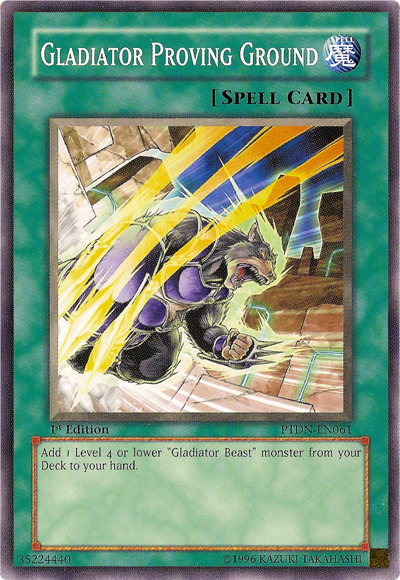 Gladiator Proving Ground [PTDN-EN061] Common | Devastation Store